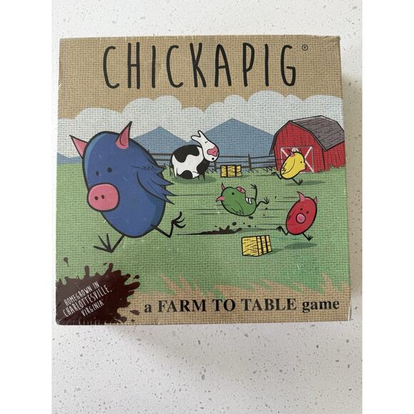 Chickapig Board Game Family Ages 8+ 2-4 Players - Picture 5 of 10
